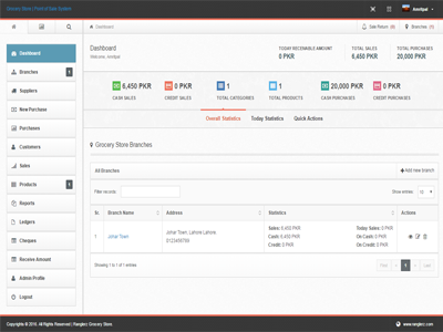point of sale system